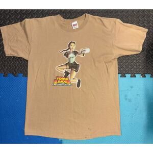 Vintage Tomb Raider The Last Revelation Game promo shirt XL anvil